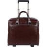 Сумка дорожная PIQUADRO BLUE SQUARE 20x55x40см 20л. 2,58кг. Кожа коричневый BV4729B2-MO